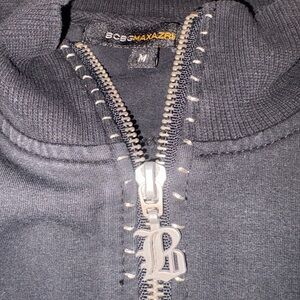 BCBGMaxAzria Dark Gray Zip-Up Jacket